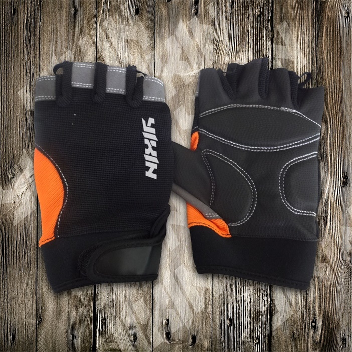 Bike Glove-Cycling Glove-Half Finger Glove-Safety Glove-Work Glove-Riding Glove