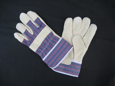 88pasa Pig Grain Leather Full Palm Work Glove