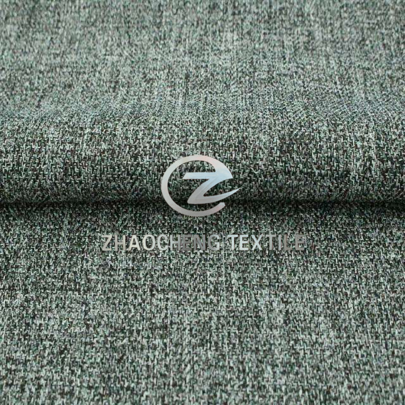 100% Poly Herringbone Linen Mini Matt Fabric for Formal Uniform, Sofa and Workwear (ZCRZ31380)