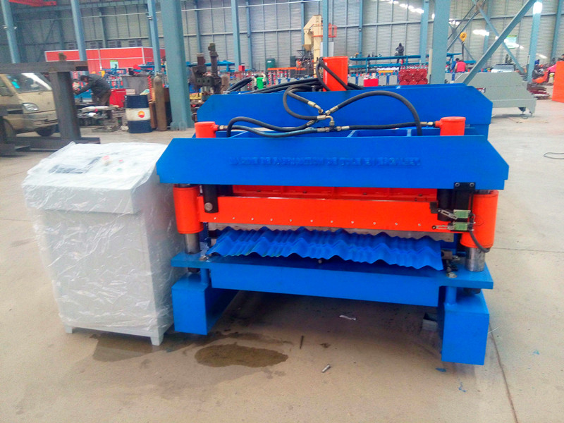 Steel Trpezoidal Roof Panel Making Machine