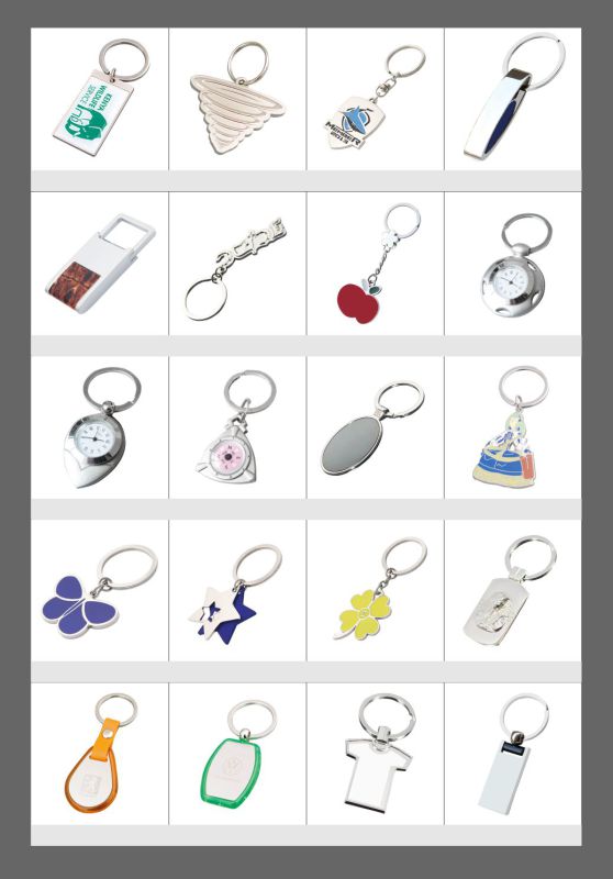 Hot Sale Plastic Keychain with High Quality (Y03835)