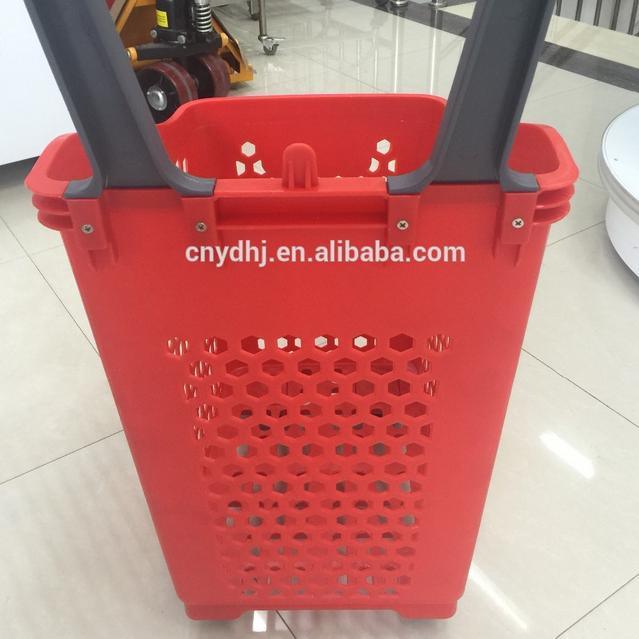 Big Size Store Plastic Shopping Basket (ZC-18)