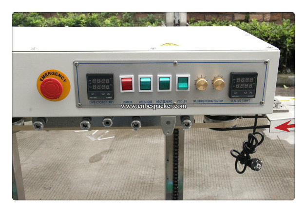 Continuous Plastic Sealing Machine PVC Bag