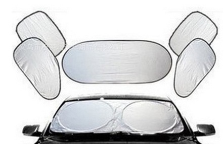 Summer Thickening Car Sunshades Silver, Sunscreen Insulation UV Sunshades Wholesale