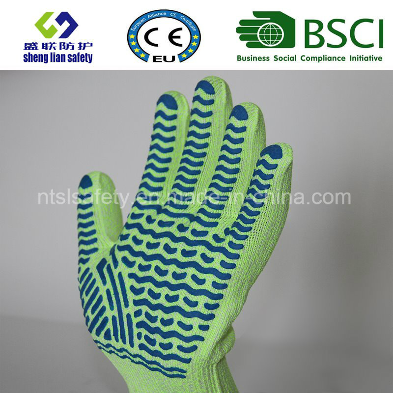 Cut Resistant Safety Work Glove with PVC Coated Gloves Safety Gloves