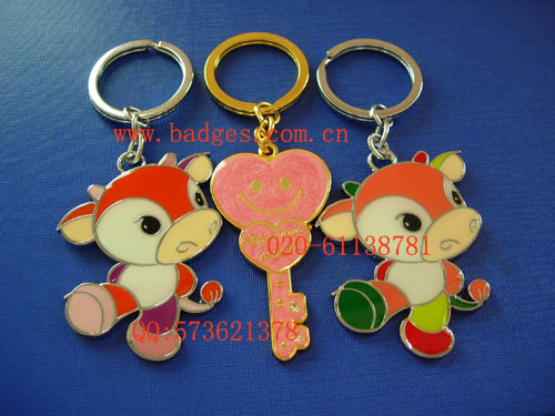 Key Ring Parts, Cute Cartoon Key Ring (GZHY-KA-031)