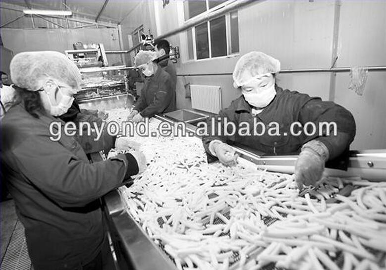 High Quality Frozen French Fries Production Line