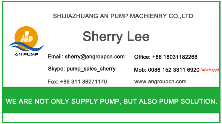 High Pressure Wear Resisting Corrosion Resistant Electrical Manure Pump