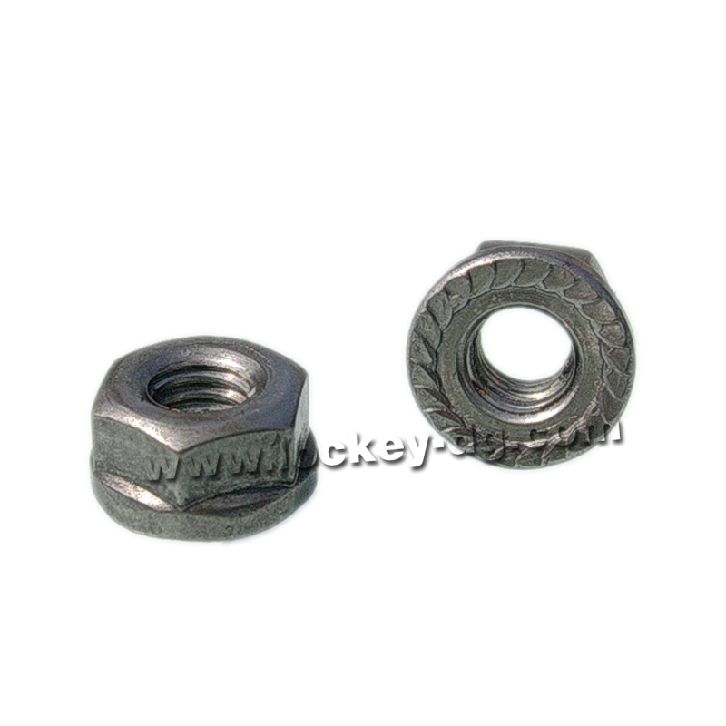 Class 8 Hex Flange Nut DIN6923 Alloy Steel Zinc Plated