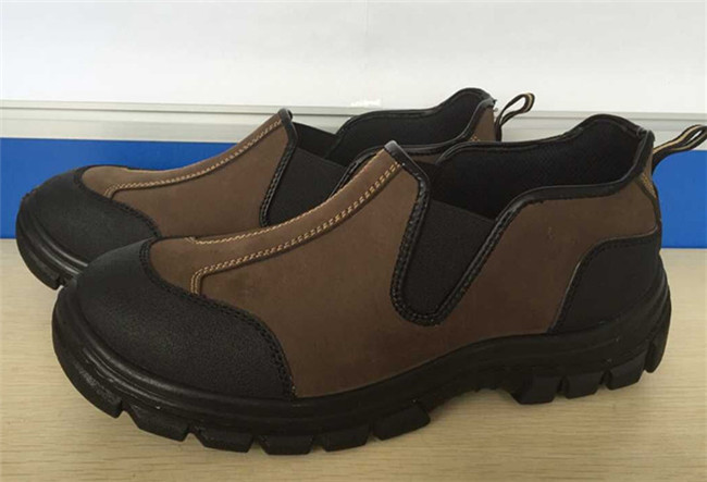 Nubuck Leather Ce Safety Shoes Ufb005