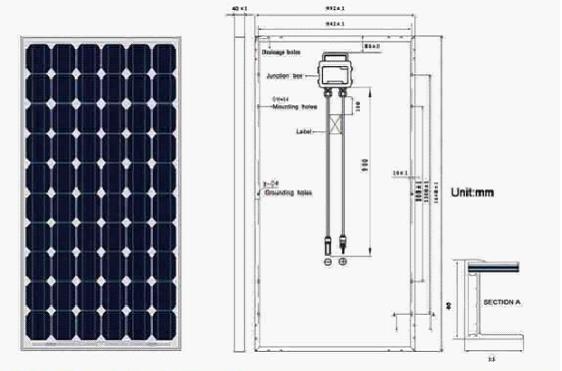 230W Mono-Crystalline Solar PV Modules