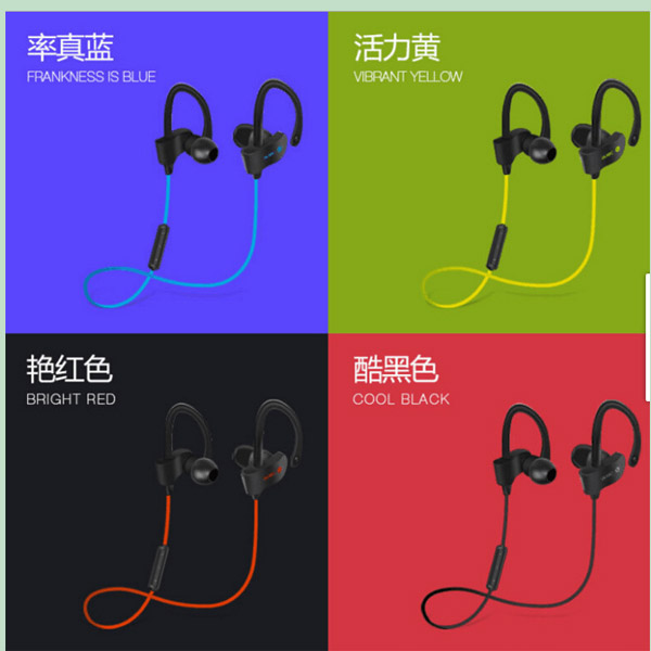 2017 New Coming Sweatproof Wireless Stereo Bluetooth Earphone for Bluetooth Devices (BT-Q11)