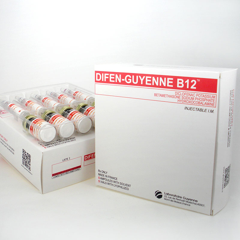 Vitamin B12 Difen-Guyenne B12 Diclofenac Potassium Betamethasone Sodium