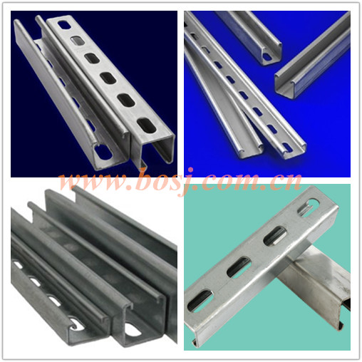 Galvanized Cable Tray Support Angle Iron Perforated Roll Forming Production Machine Thailand