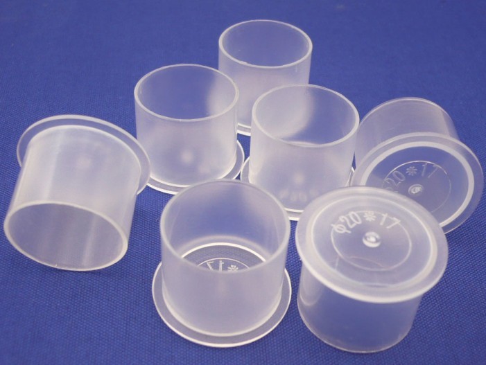 Plastic Tattoo Ink Cups with Base