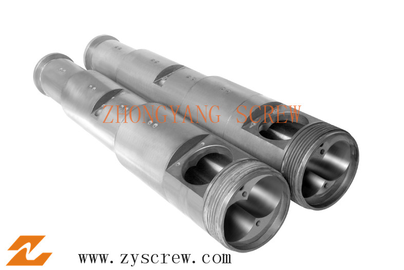 Bimetallic Twin Conical Screw Barrel for WPC