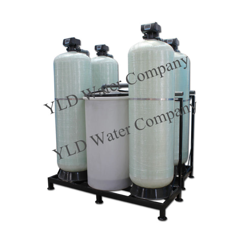 Continous 24 Hours Running Automatic Ion Exchange Resin Water Softener