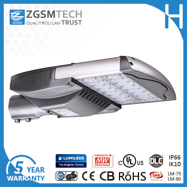 5 Years Warranty 65W Solar LED Street Lamp 12V 24VDC