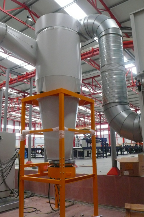 Complete Paint Spray Line for Aluminium Section