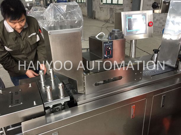 GMP Flat Type Automatic Blister Packaging Machine