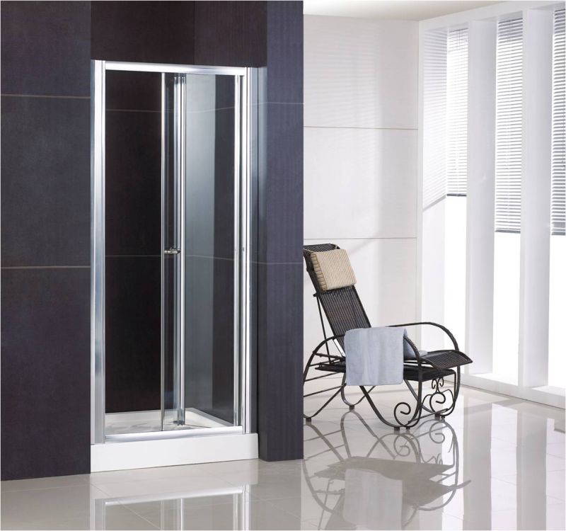 Semi-Frameless Bifold Shower Door Ws-B090