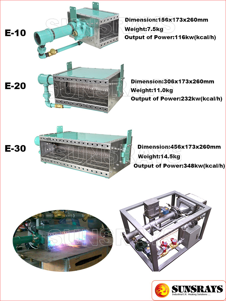 Hot Air Circulation Oven, Gas Air Burner