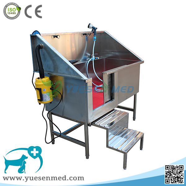 Medical 304 Stainless Steel Veterinary Pet Cleaning Tank