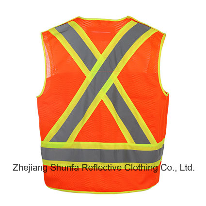 High Visibility Workwear Reflective Safety Vest Class 2 CSA