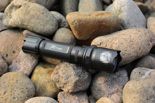 Police LED Flashlight with Li-ion Battery