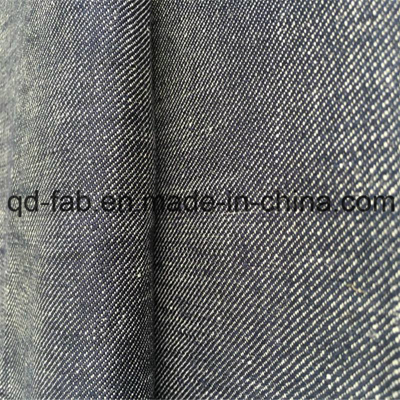 Yarn Dyed Twill Linen Fabric (QF16-2472)