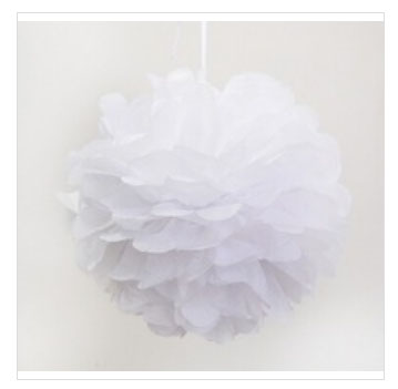 Hot Sell Colorful Paper POM Poms for Party Decoration