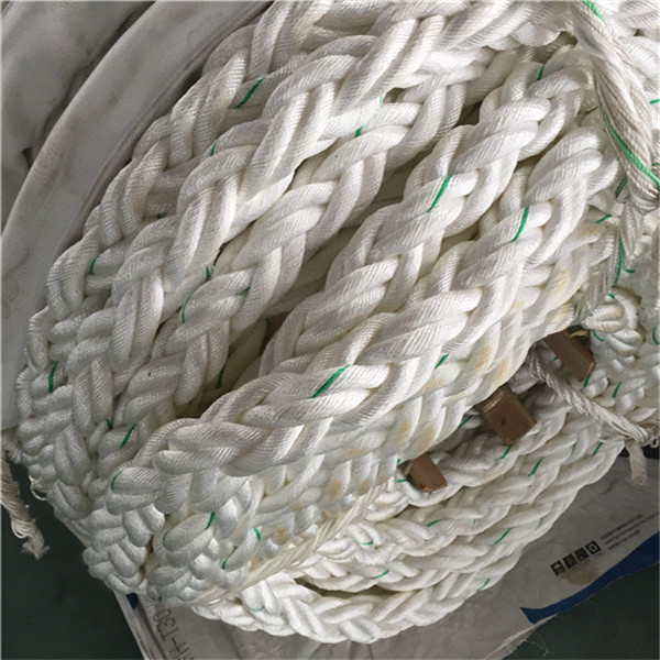 High Quality of 8-Strands Chemical Fiber Ropes, Long Service Life