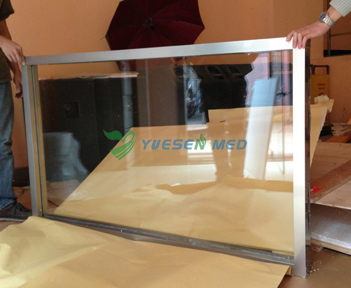 2mmpb Radiation Protection X-ray Lead Glass Windows