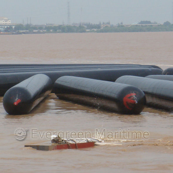 Marine Airbags for Ship Launching an Landing