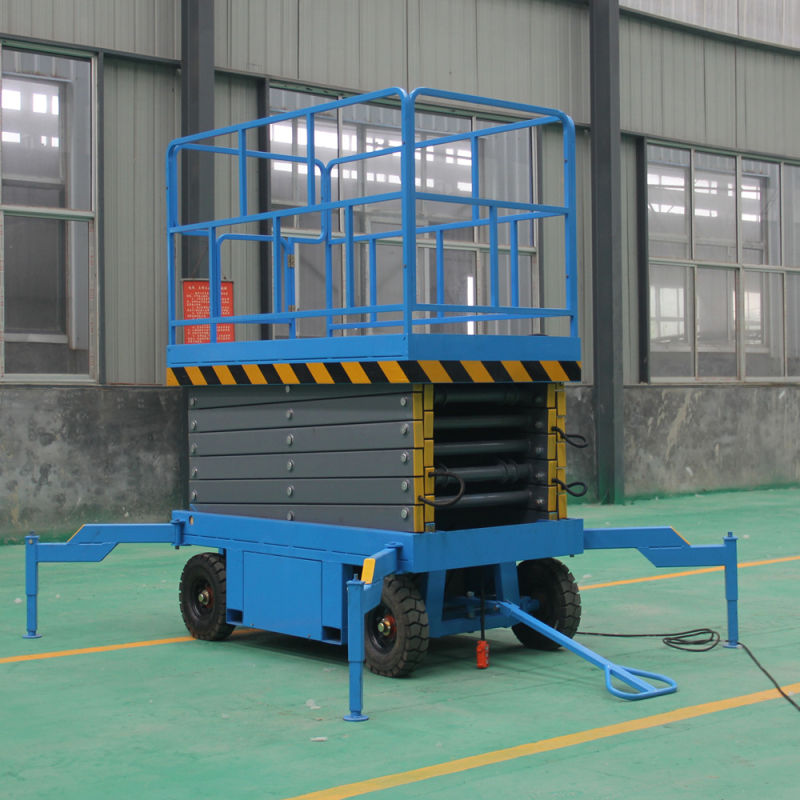 4~18m Movable Lift Platform Mobile Scissor Lift