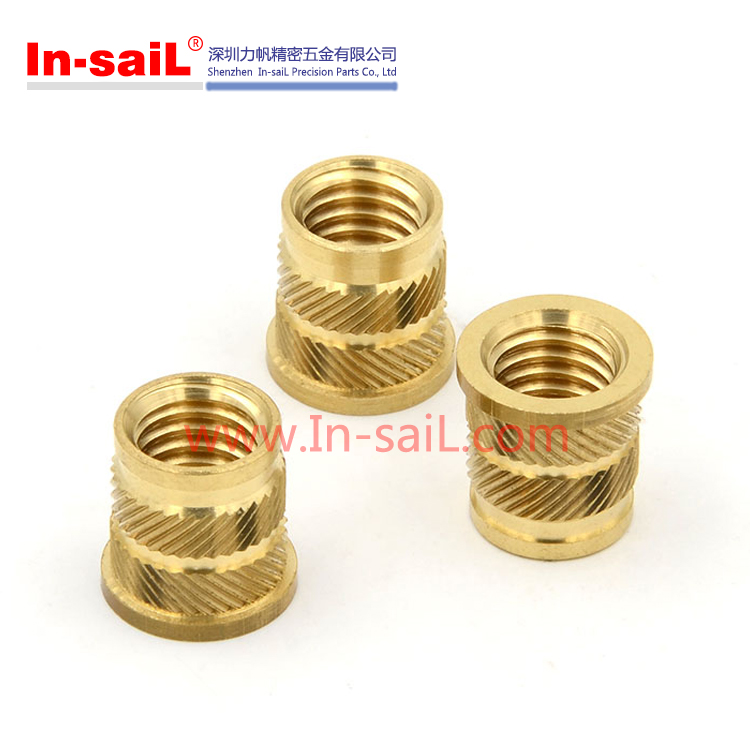 China Fastener Supplier M6 Brass Insert Nut for ABS