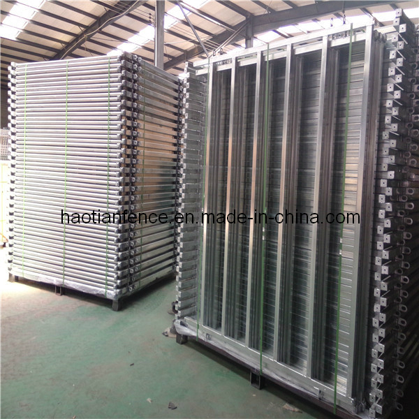 2.1m 6 Bar 60X30 / 40X40 Oval Rail Cattle Panel