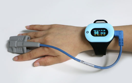 Fingertip Pulse Oximeter with Sleep APP