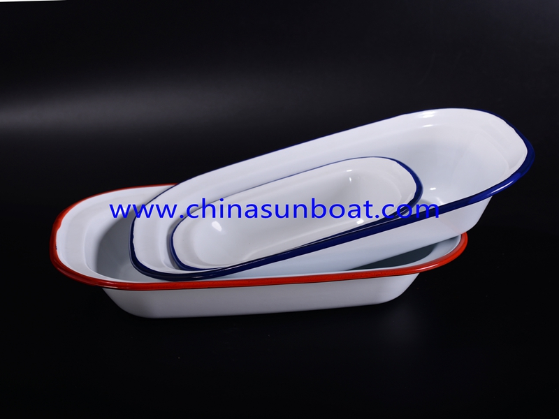 Enamel Customized Butter Dish