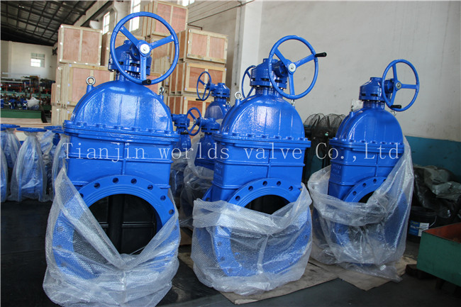 ASTM Non-Rising Stem Ggg50 Gate Valve with Ce ISO Wras Approved (Z45X-10/16)