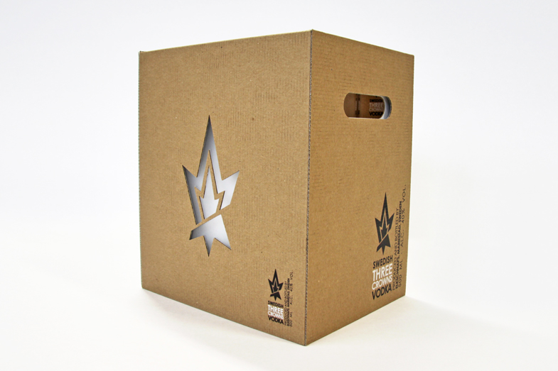 Trade Assurance Supplier Wholesale Fashion Paper Packaging Wine Box, Flip Top Paper Wine Box