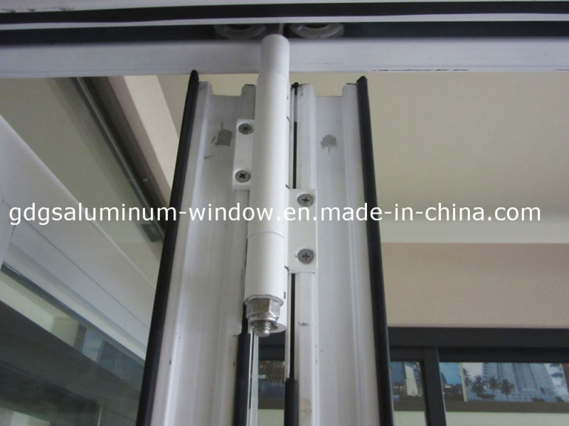 High Quality Aluminum Double Glazing Bi-Fold Door with as 2208-1996