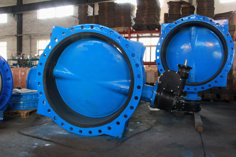 Flanged Butterfly Valve with Rubber Lined Body