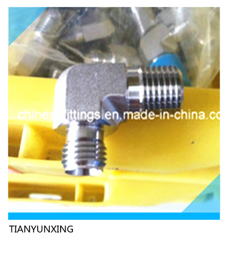 Stainless Steel Male NPT Thread Tube Fitting Union Elbow