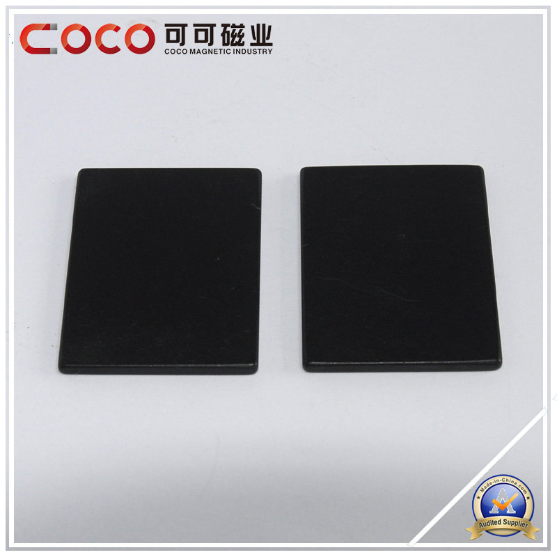 Strong Permanent Neodymium Motor Magnet Coating Black Epoxy