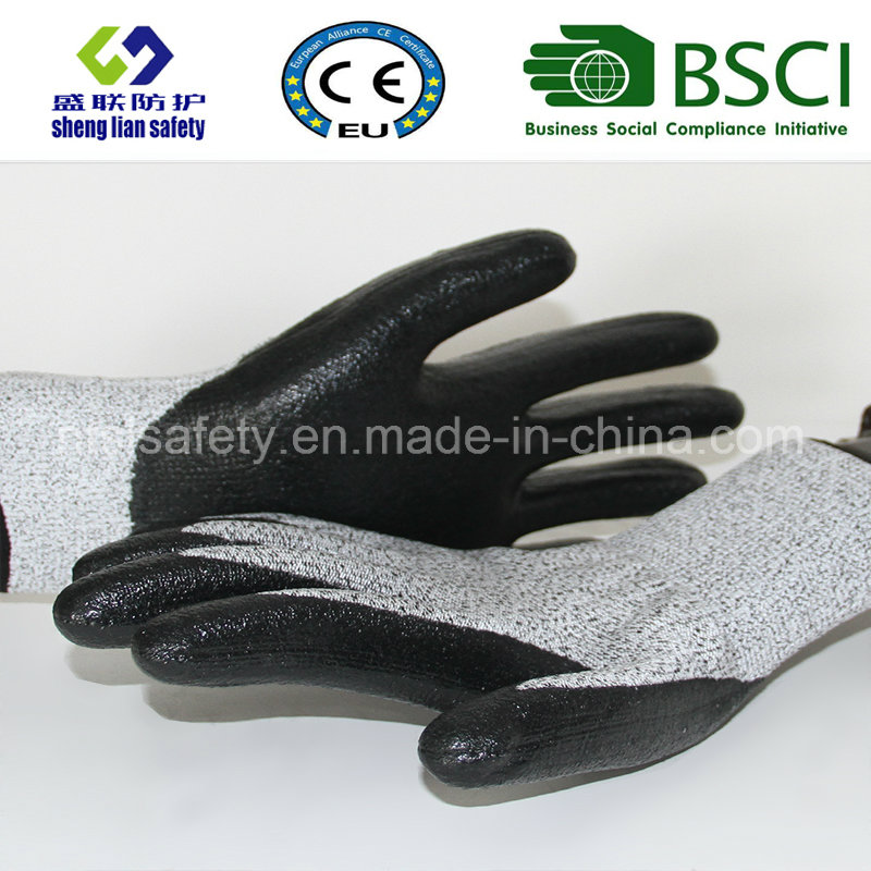 Cut Resistant Safety Work Glove with Foam Nitrile Coated