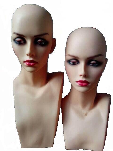 New PVC Mannequin Head Wig Mannequin Head Display Mannequin Head