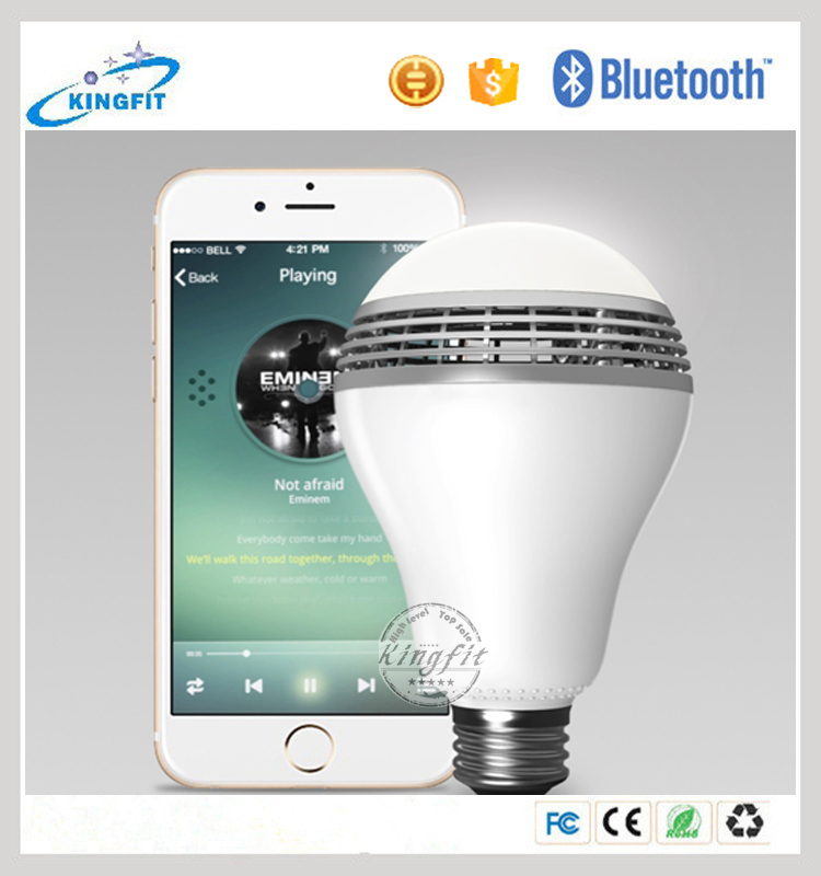 New APP Control Bulb Speaker Wireless MP3 Speaker