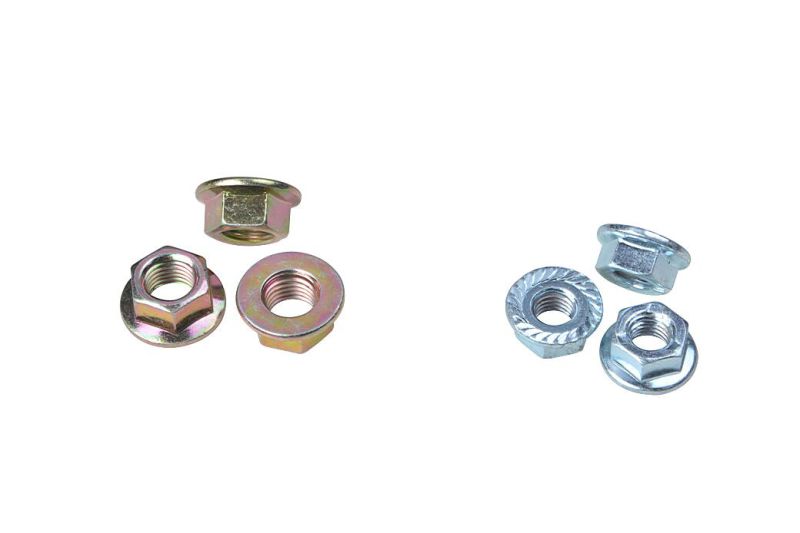 Carbon Steel Hex Nut Nylon Flange Nut