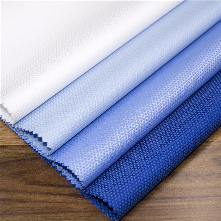 Yarn dyed high end dobby office uniform fabric